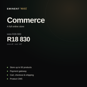 Commerce — Online Store Package