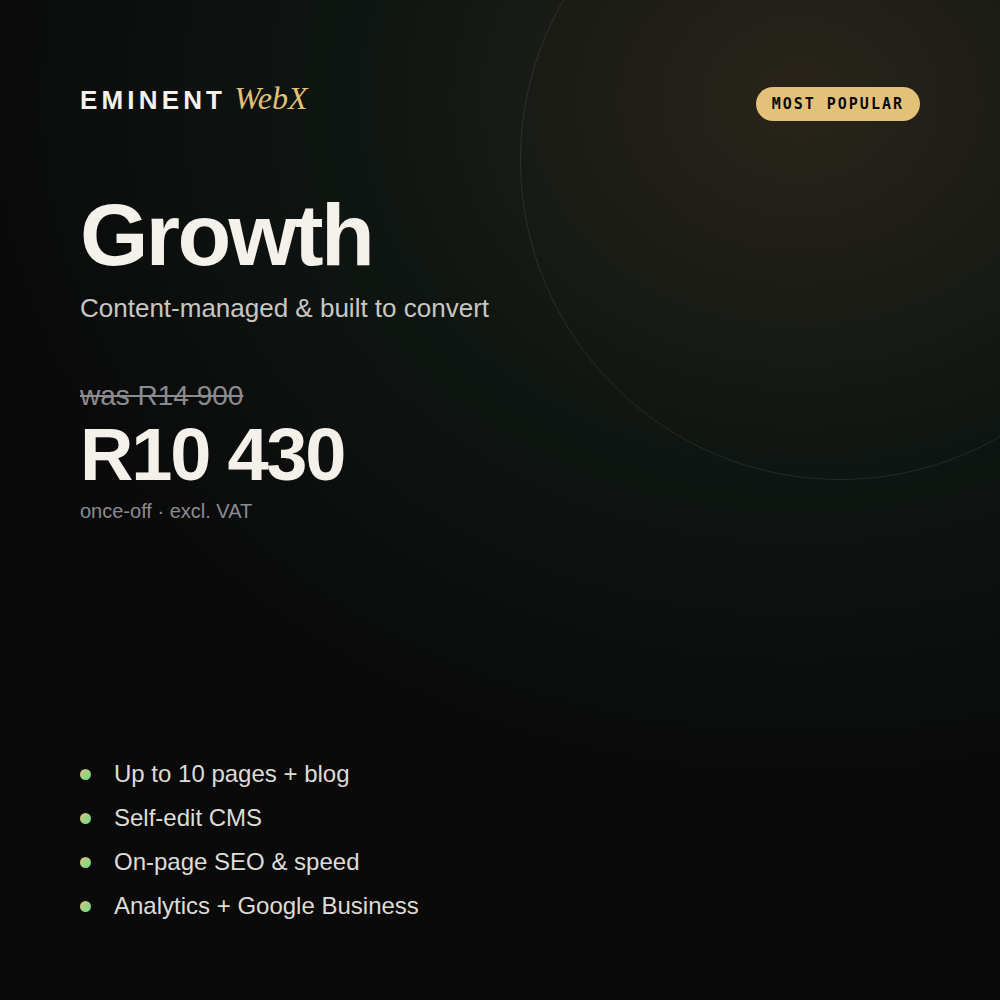 Growth — Website Package